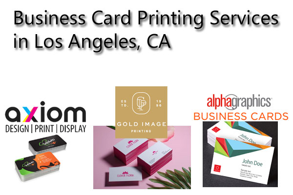 Business Card Printing Los Angeles