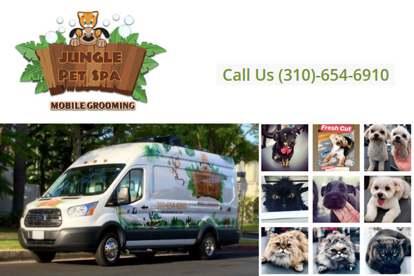 Jungle Pet Spa Mobile Dog Grooming Los Angeles