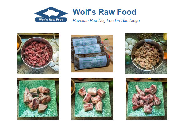 Wolf's Raw Dog Food