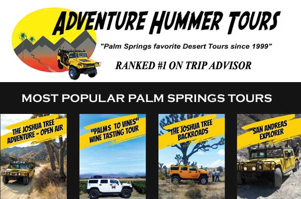 MOST POPULAR PALM SPRINGS TOURS